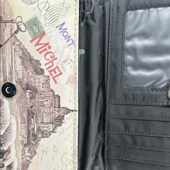 MontSaint Michel Print Wallet